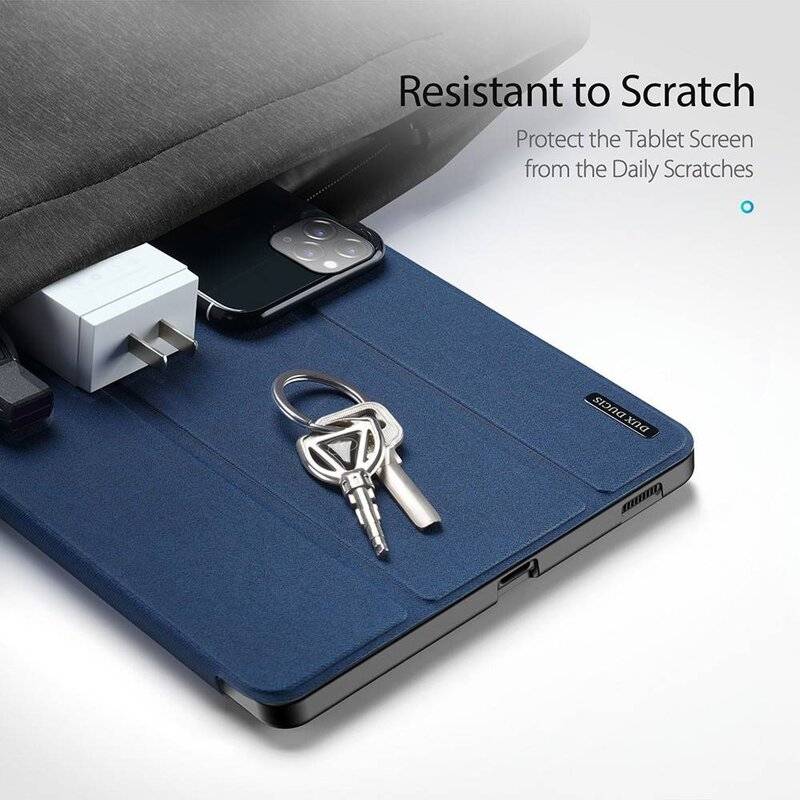 Buch Tasche Hartschale mit Smart Sleep Standfunktion kompatibel mit SAMSUNG GALAXY TAB S6 Lite 10.4 (P610) Tablet Hülle Etui Brieftasche Schutzhülle