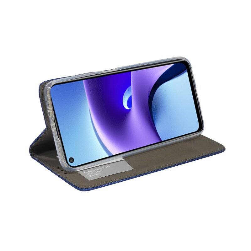 cofi1453® Buch Tasche "Smart" kompatibel mit XIAOMI REDMI NOTE 9T 5G Handy Hülle Etui Brieftasche Schutzhülle mit Standfunktion, Kartenfach Blau