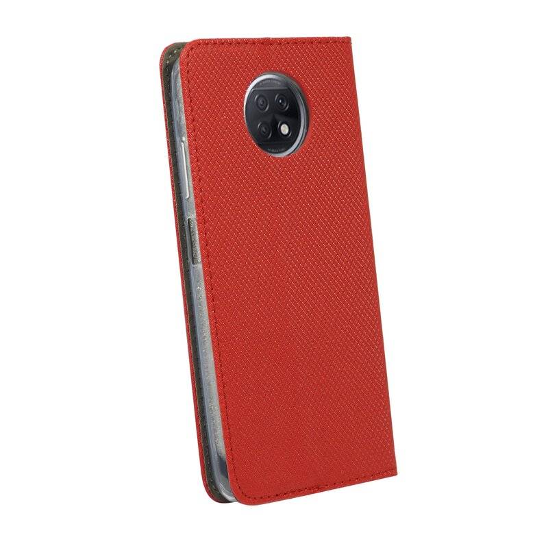 cofi1453® Buch Tasche "Smart" kompatibel mit XIAOMI REDMI NOTE 9T 5G Handy Hülle Etui Brieftasche Schutzhülle mit Standfunktion, Kartenfach Rot