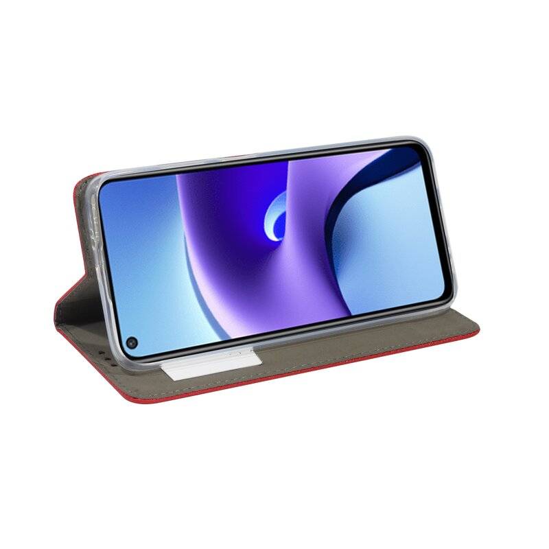 cofi1453® Buch Tasche "Smart" kompatibel mit XIAOMI REDMI NOTE 9T 5G Handy Hülle Etui Brieftasche Schutzhülle mit Standfunktion, Kartenfach Rot