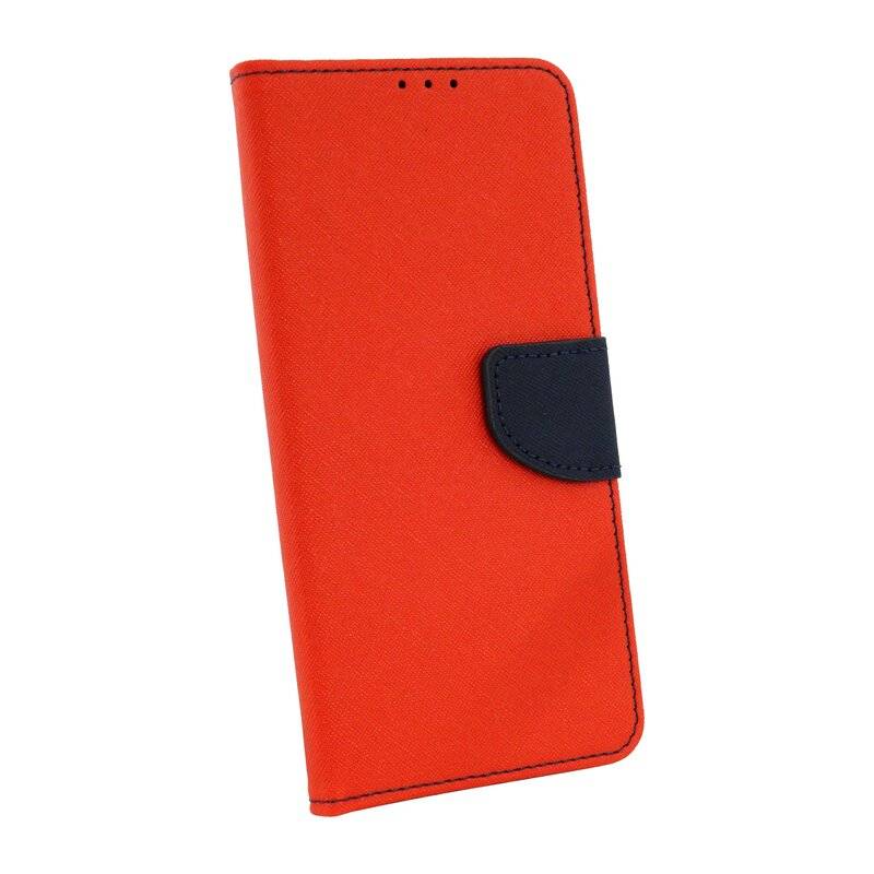 cofi1453® Buch Tasche "Fancy" kompatibel mit SAMSUNG GALAXY A12 (A125F) Handy Hülle Etui Brieftasche Schutzhülle mit Standfunktion, Kartenfach Rot-