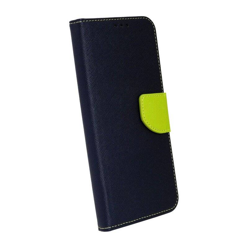 cofi1453® Buch Tasche "Fancy" kompatibel mit XIAOMI REDMI 9T Handy Hülle Etui Brieftasche Schutzhülle mit Standfunktion, Kartenfach Blau-Grün
