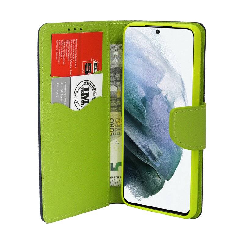 cofi1453® Buch Tasche "Fancy" kompatibel mit SAMSUNG GALAXY S21 PLUS (G996F) Handy Hülle Etui Brieftasche Schutzhülle mit Standfunktion, Kartenfach