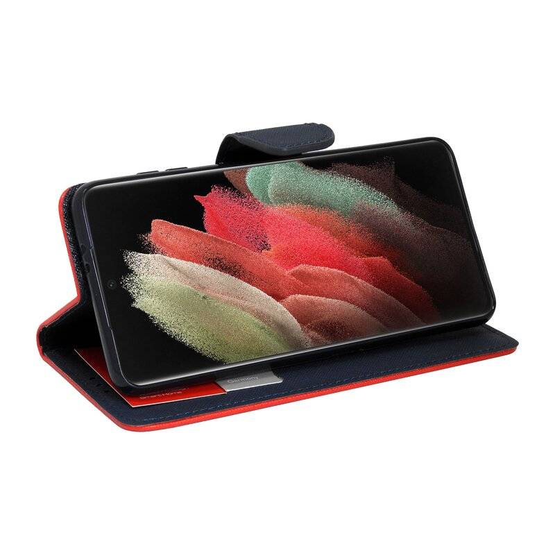 cofi1453® Buch Tasche "Fancy" kompatibel mit SAMSUNG GALAXY S21 ULTRA (G998B) Handy Hülle Etui Brieftasche Schutzhülle mit Standfunktion, Kartenfac