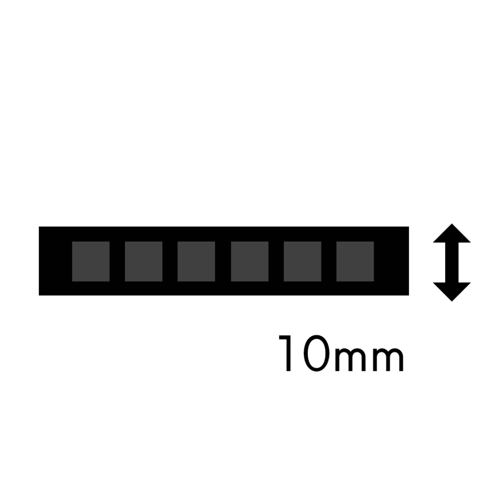 6-Fach-Verteiler für bestehende Leuchten-Sets, weiss, 10cm Kabellänge