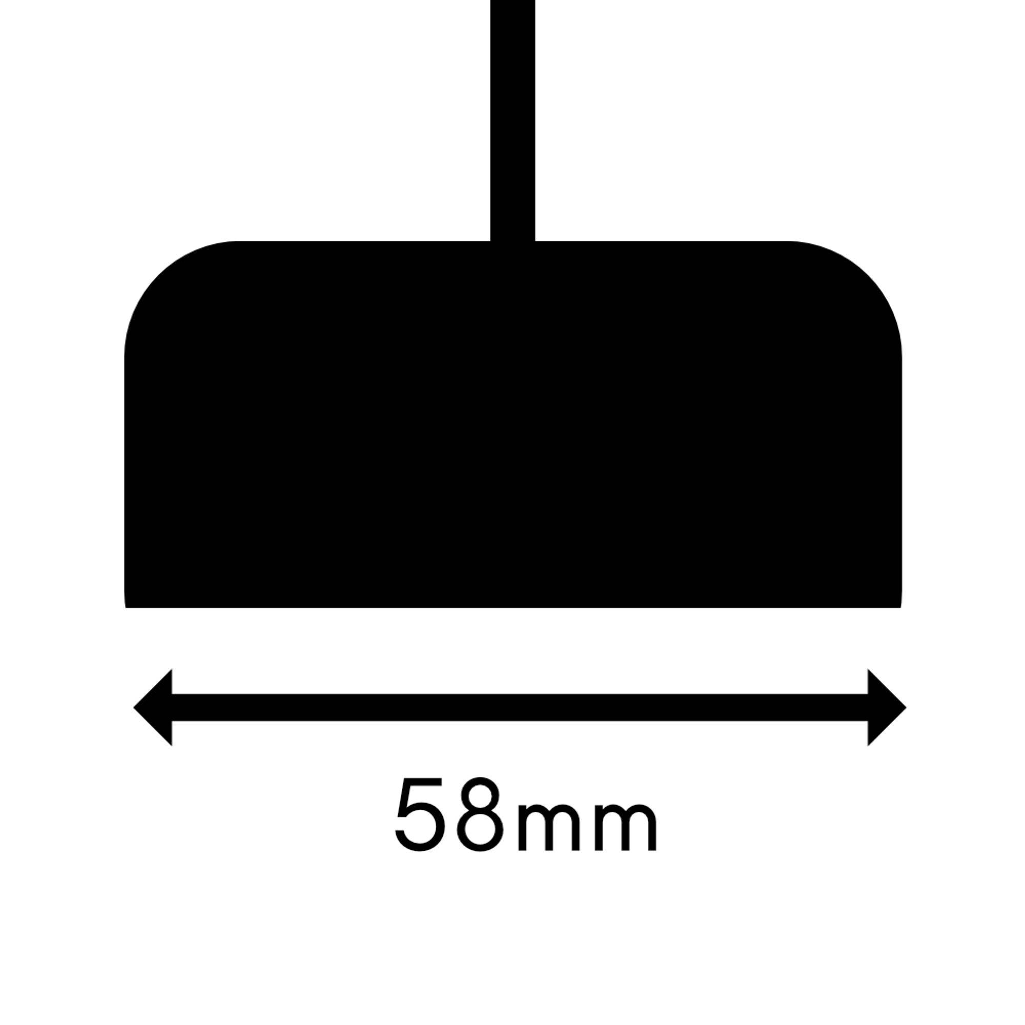 6-Fach-Verteiler für bestehende Leuchten-Sets, schwarz, 10cm Kabellänge