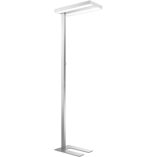 LED-Stehleuchte 9080 Aluminium silber