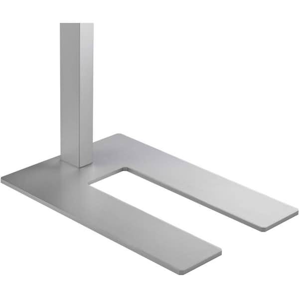 LED-Stehleuchte 9080 Aluminium silber