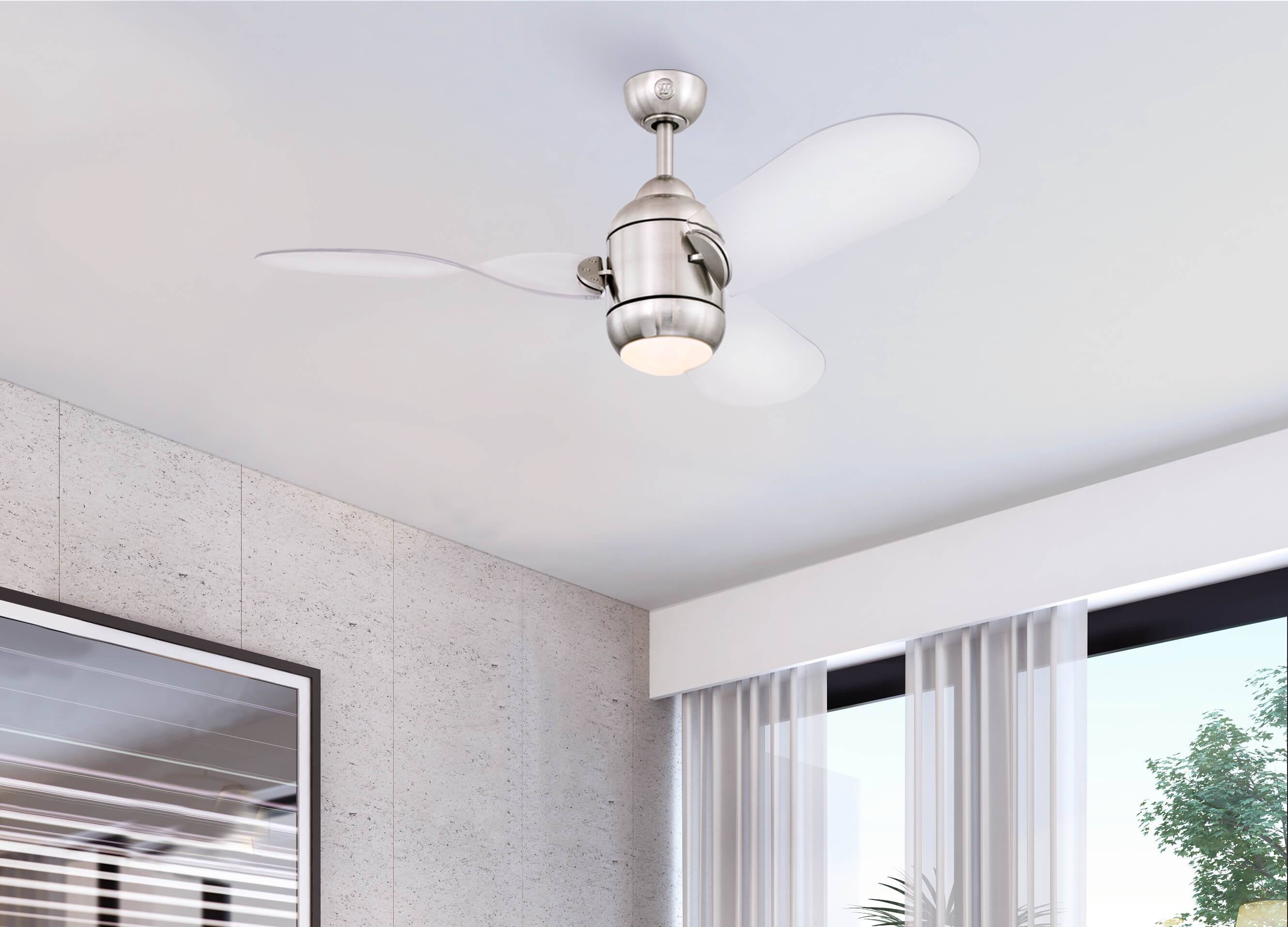 DC Deckenventilator Josef 122 cm mit LED &amp; Fernbedienung