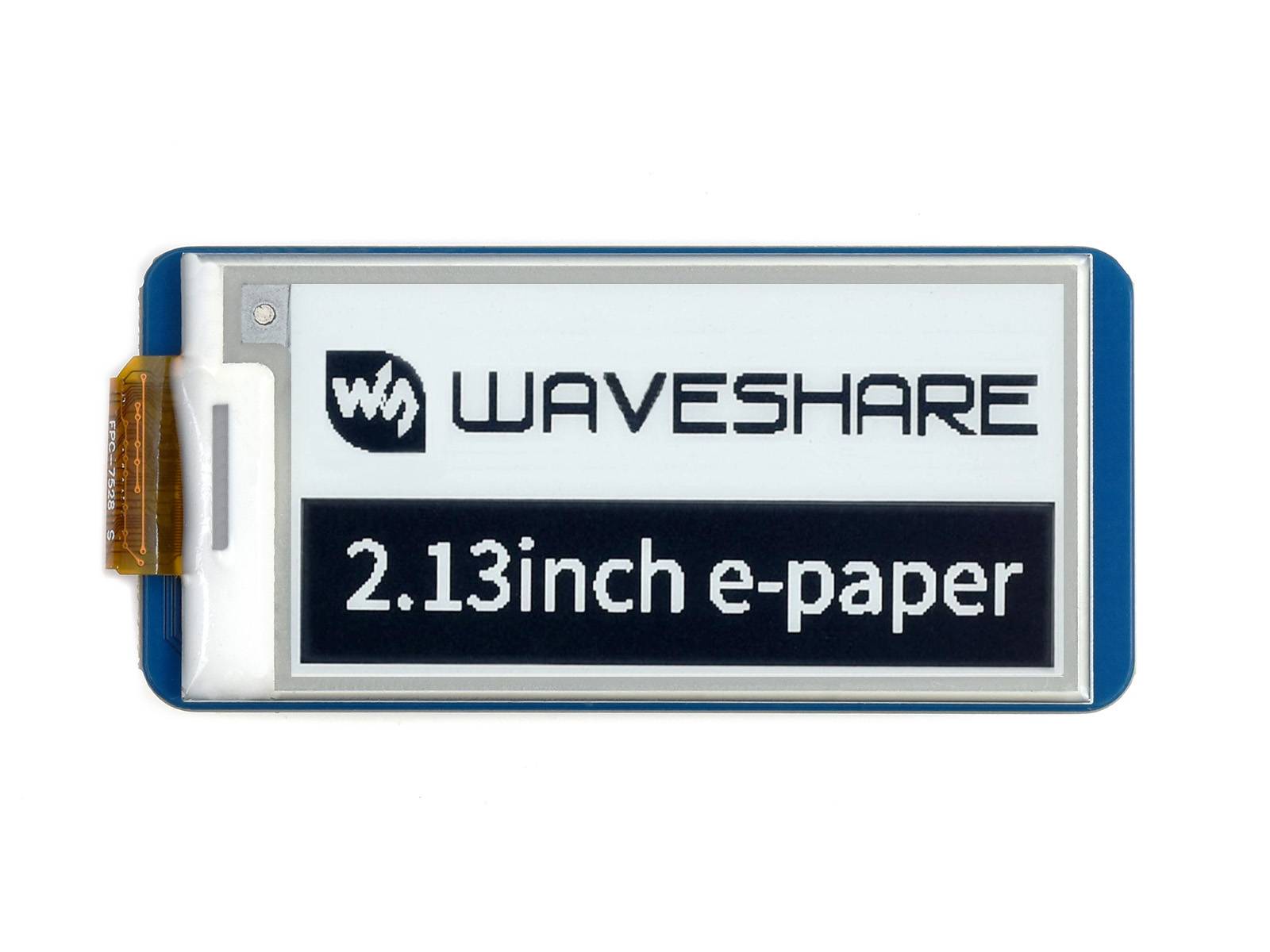 WaveShare 2.13inch E-Paper E-Ink Display Module for Raspberry Pi Pico, 250×122, Black / White, SPI