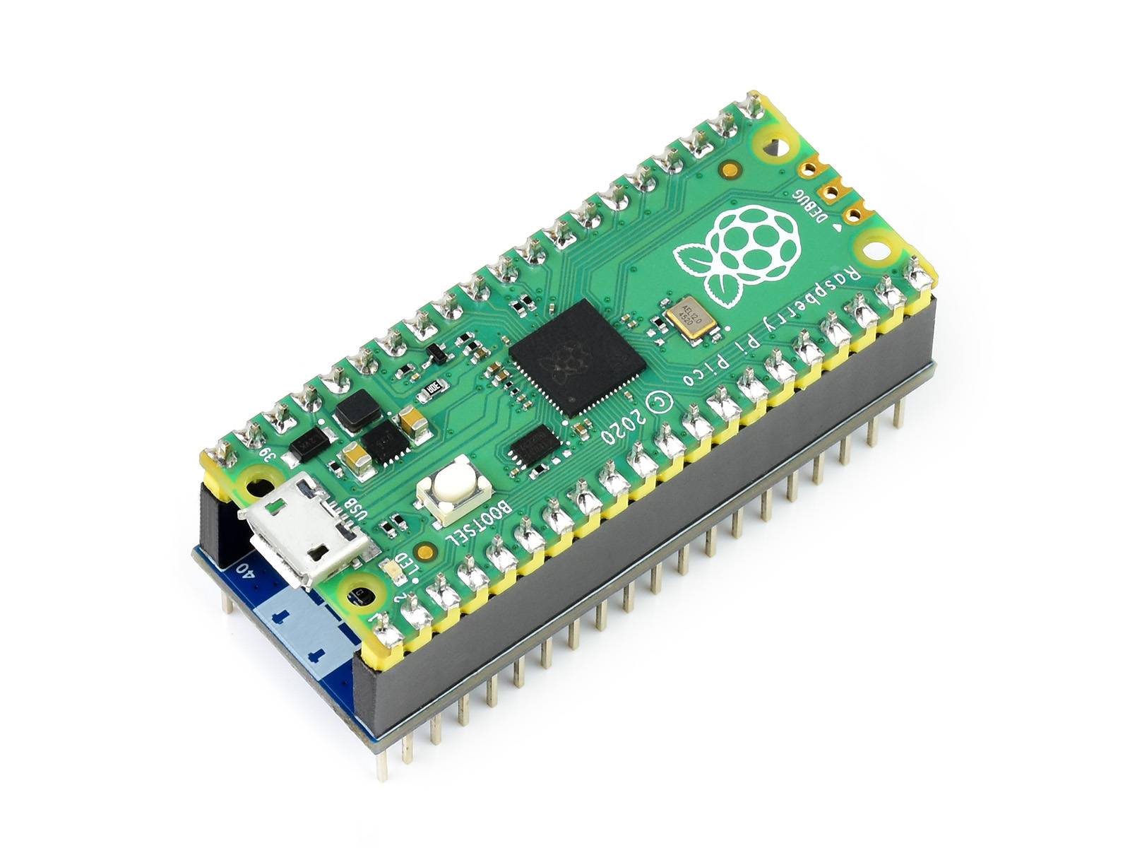 WaveShare 10-DOF IMU Sensor Module for Raspberry Pi Pico, Onboard ICM20948 and LPS22HB Chip