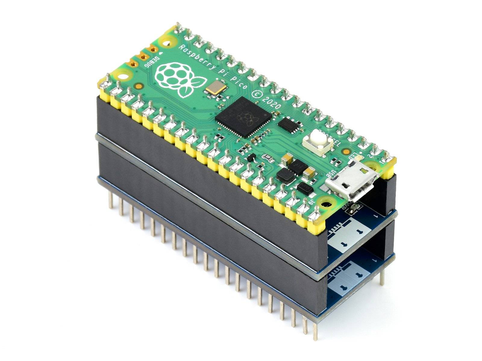 WaveShare 10-DOF IMU Sensor Module for Raspberry Pi Pico, Onboard ICM20948 and LPS22HB Chip
