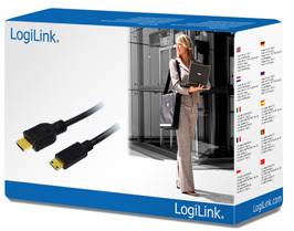 LogiLink High Speed with Ethernet - HDMI mit Ethernetkabel