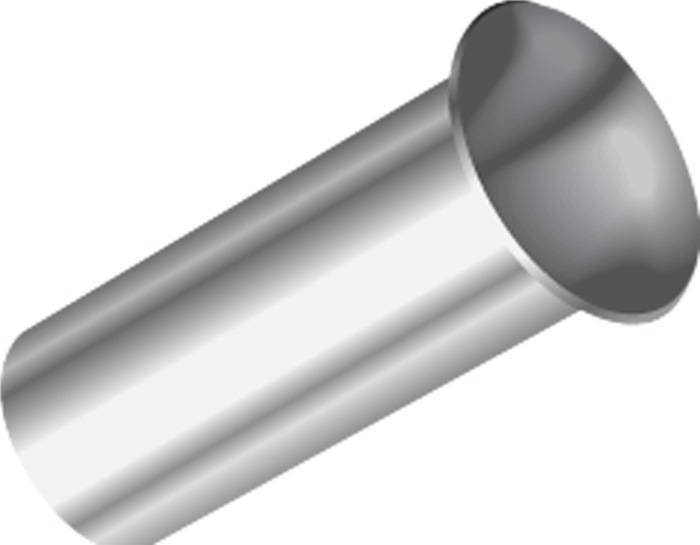 Aderendhülsencrimpzange Gesamt-L.205mm 0,5-6 (AWG 24-10)mm² Ku.-Hülle PROMAT