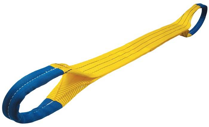 Hebeband DIN EN 1492-1 L.3m gelb Tragf.einf.3000kg DOLEZYCH