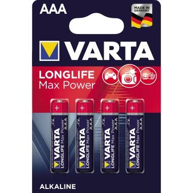 Varta Batterie Max Tech Micro 04703110404 AAA 4 St./Pack