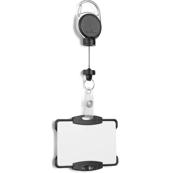 Ausweishalter mit Jojo Extra Strong für 1 Ausweiskarte schwarz