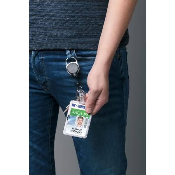 Kartenhalter für 1 Karte 87x54cm transparent VE=10 Stück