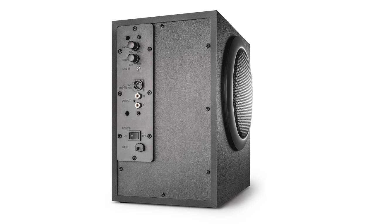 Wavemaster STAX - Lautsprechersystem - 2.1-Kanal - kabellos - Bluetooth - 46 Watt (Gesamt)