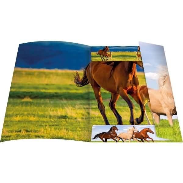 Zeichenmappe A3 -Free Horses- Karton 350 g/qm