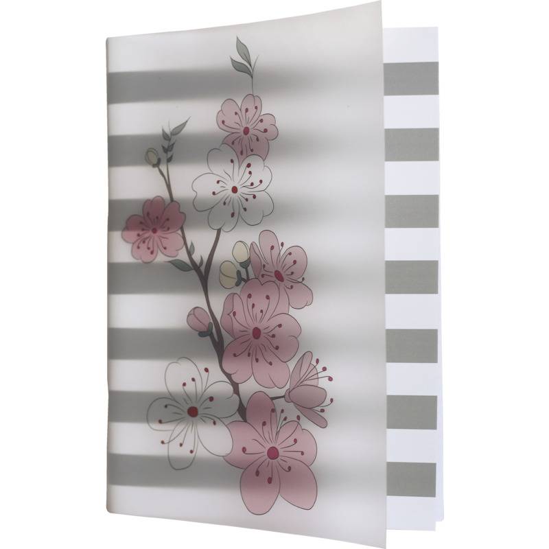 RNK Verlag Notizheft "Kirschblüten", A5, PP, kariert