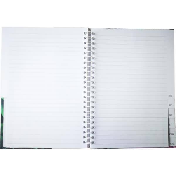 Notizbuch A6 -Blossom- 48 Blatt mit Register