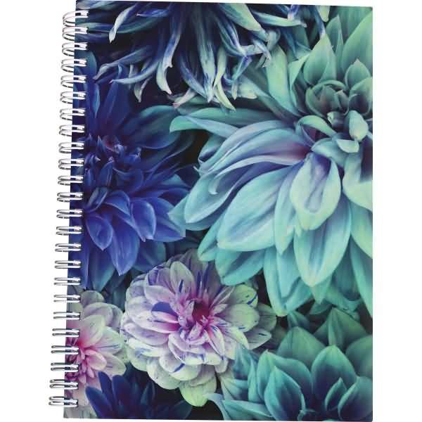 Notizbuch A6 -Blossom- 48 Blatt mit Register