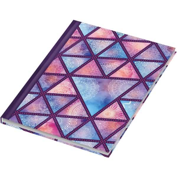 Notizbuch A5 -Indian Mandala- blanko 96 Blatt