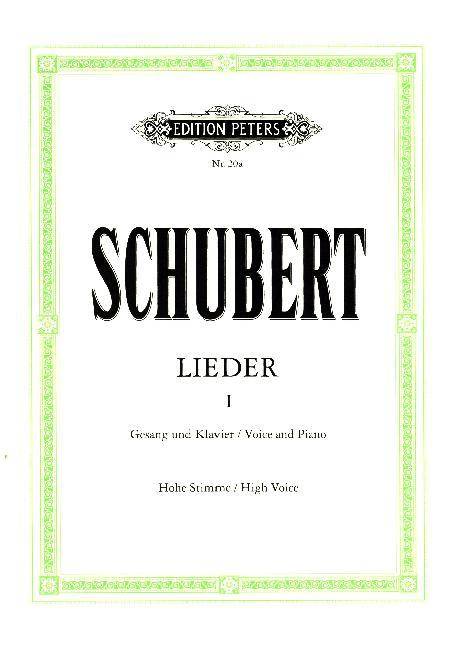 92 Lieder (Schöne Müllerin op.25 D 795, Winterreise op.89 D 911, Schwanengesang op.23,3 D 957, u. a.), h Hohe Singstimme