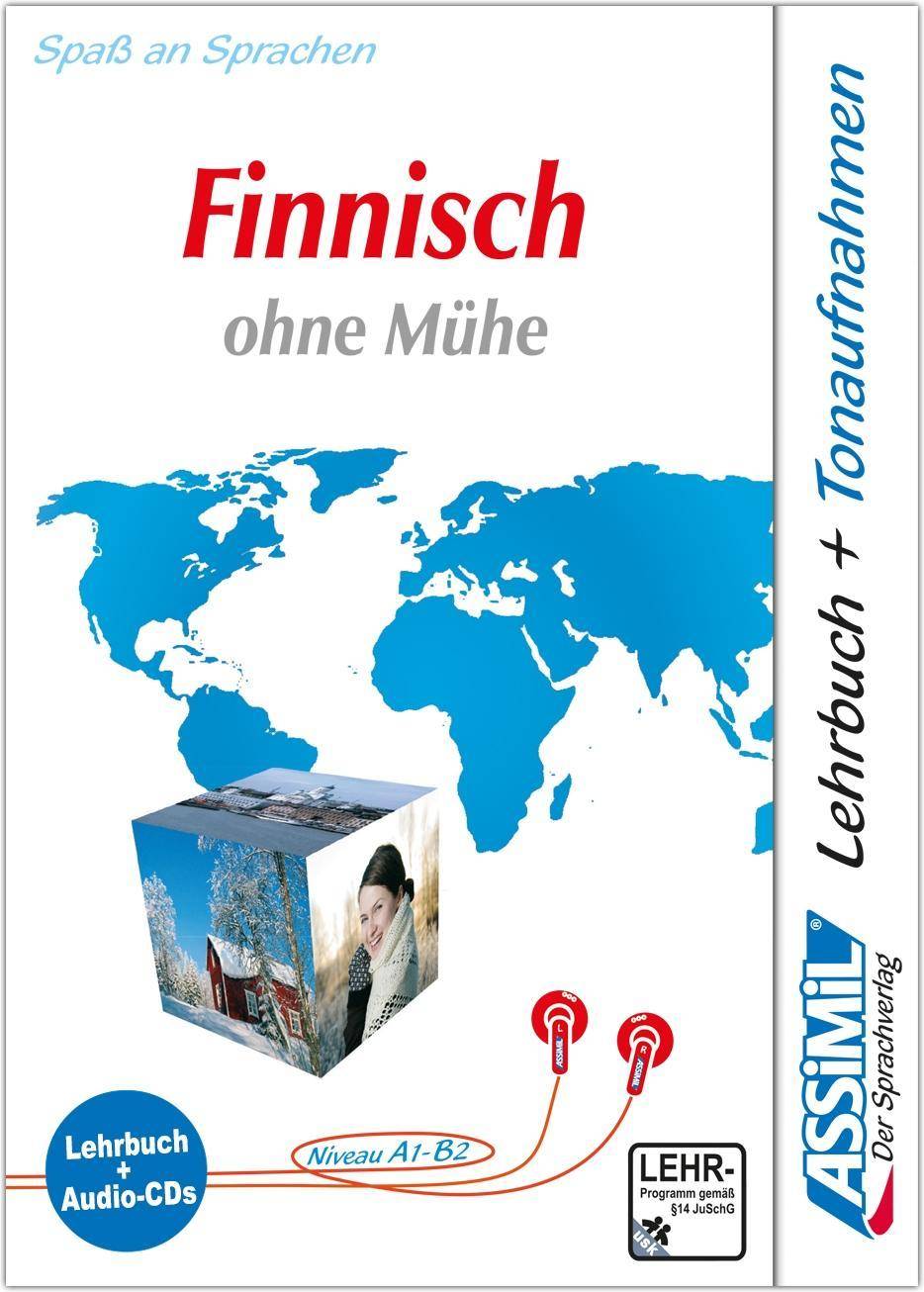 ASSiMiL Finnisch ohne Mühe - Audio-Sprachkurs - Niveau A1-B2 Selbstlernkurs in deutscher Sprache, Lehrbuch + 4 Audio-CDs