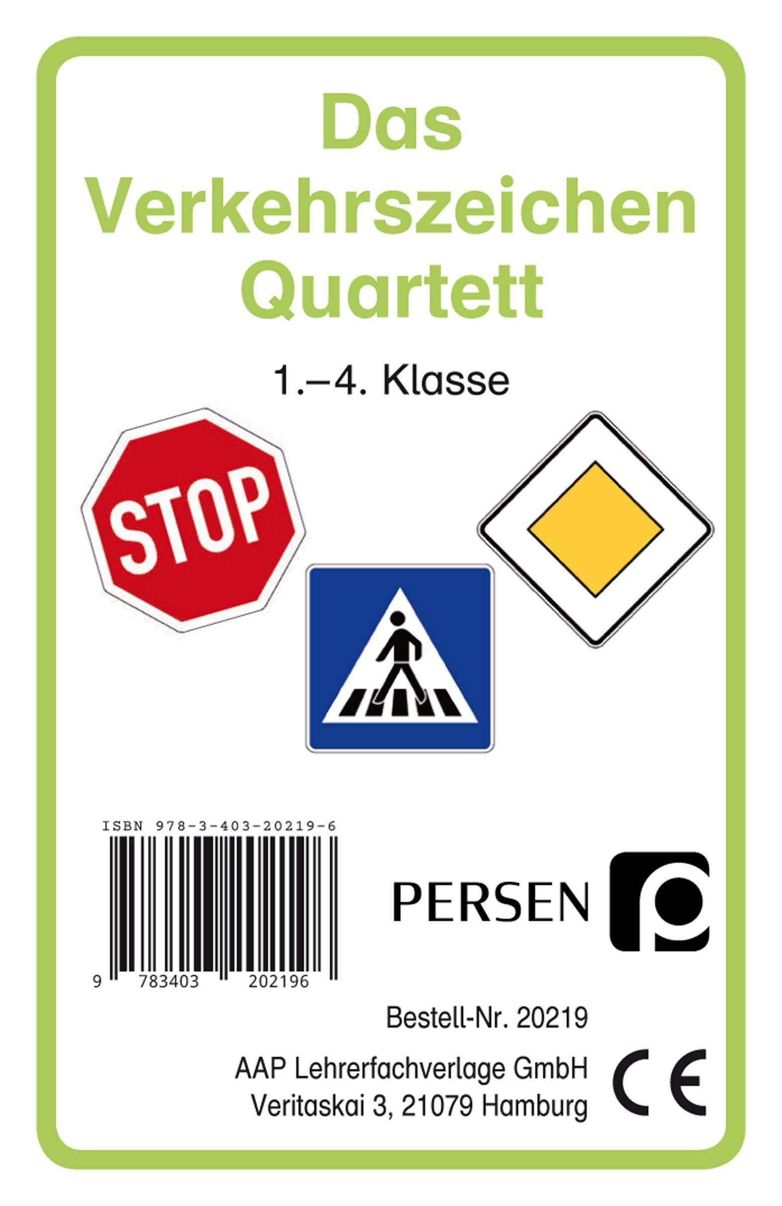 Das Verkehrszeichen-Quartett 1. bis 4. Klasse