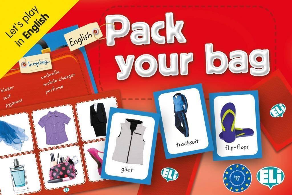 Pack your bag (Spiel) Level A1