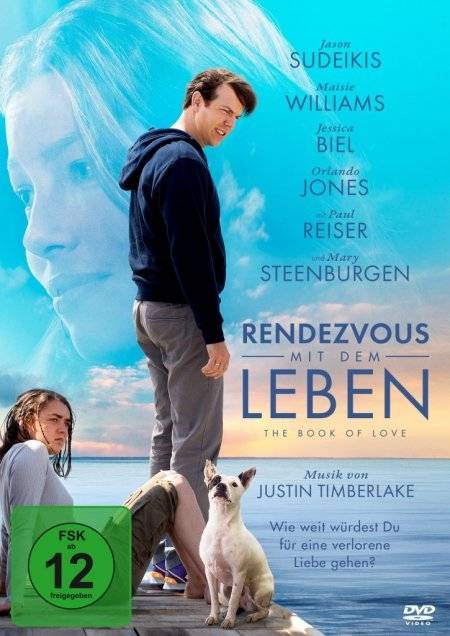 Rendezvous mit dem Leben - The Book of Love Regie: Bill Purple, Schauspieler: Jason Sudeikis/Maisie Williams/Jessica Biel u a, USA 2016, FSK ab 12, DV