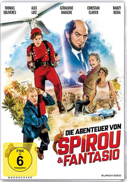 Die Abenteuer von Spirou & Fantasio Regie: Alexandre Coffre, Schauspieler: Thomas Soliveres/Alex Lutz/Christian Clavier u a, F/B 2018, FSK ab