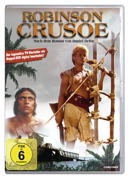 Robinson Crusoe TV-Vierteiler. SW-Film. Digital bearbeitet. Deutschland