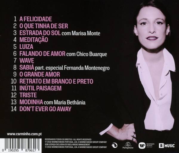 Carminho/Jobim/Montenegro/Monte: Jobim:Carminho Canta Tom Jo