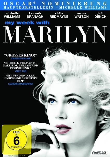 My Week with Marilyn Ausgezeichnet mit dem Golden Globe 2012 für die Beste Hauptdarstellerin (Michelle Williams). Großbritannien
