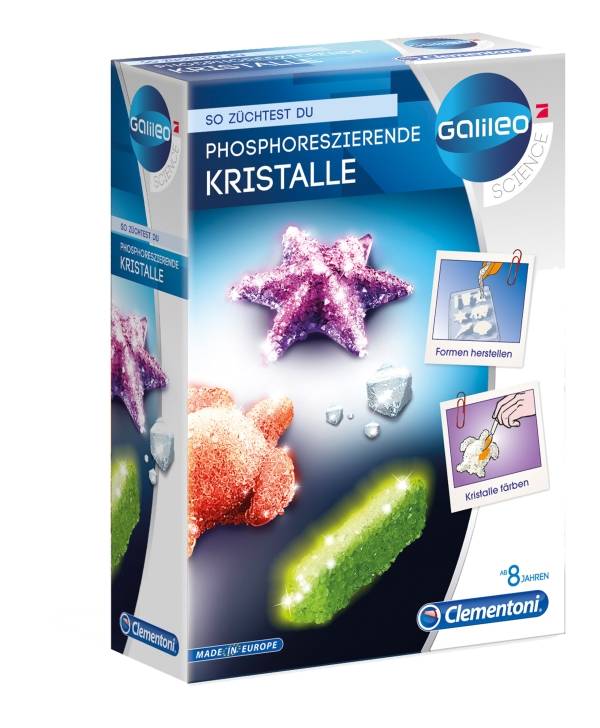 So züchtest du phosphoreszierende Kristalle (Experimentierkasten)
