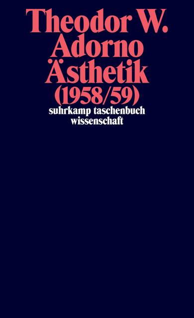 Ästhetik (1958/59) Band 3: Ästhetik (1958/59)