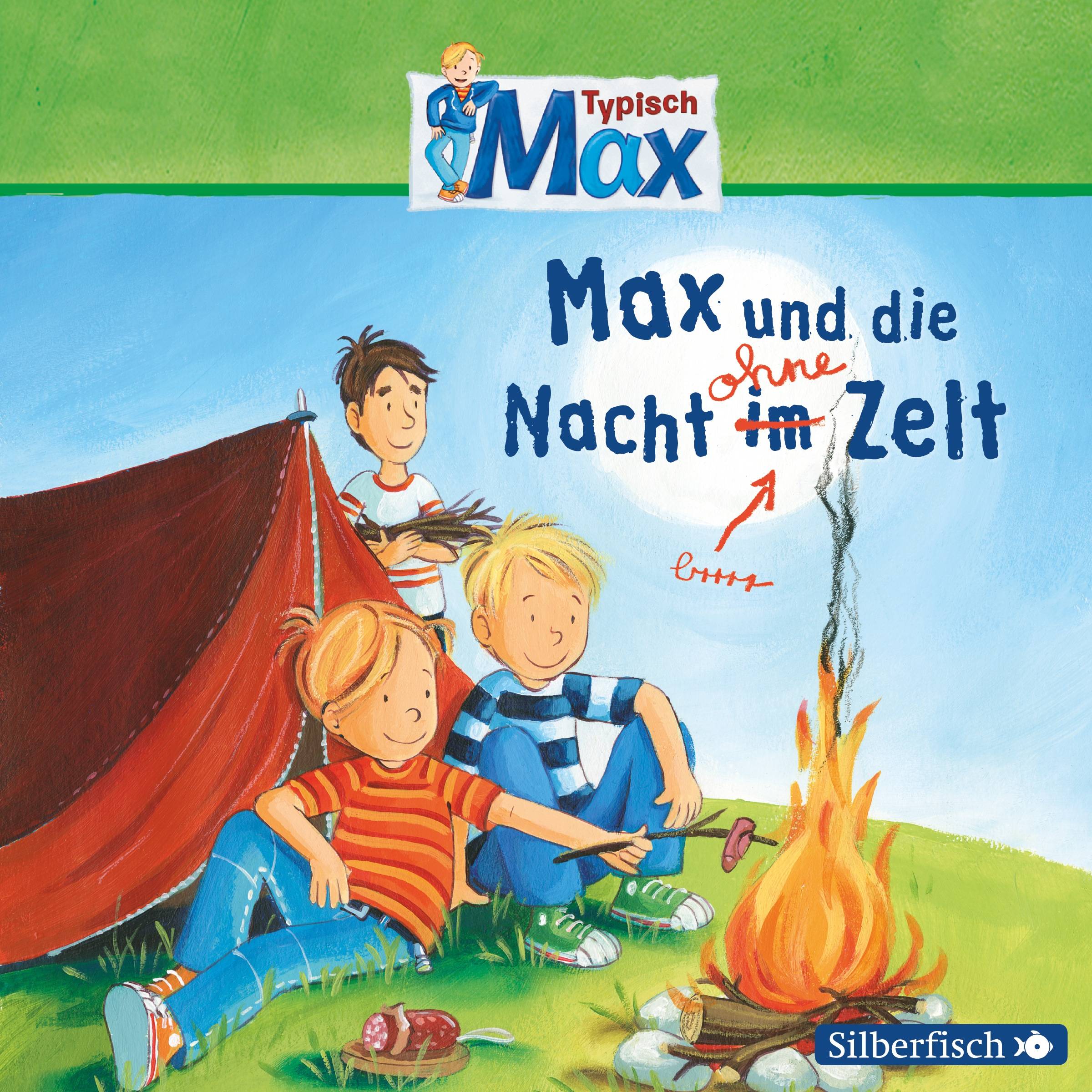 Typisch Max - Max und die Nacht ohne Zelt, 1 Audio-CD Hörspiel