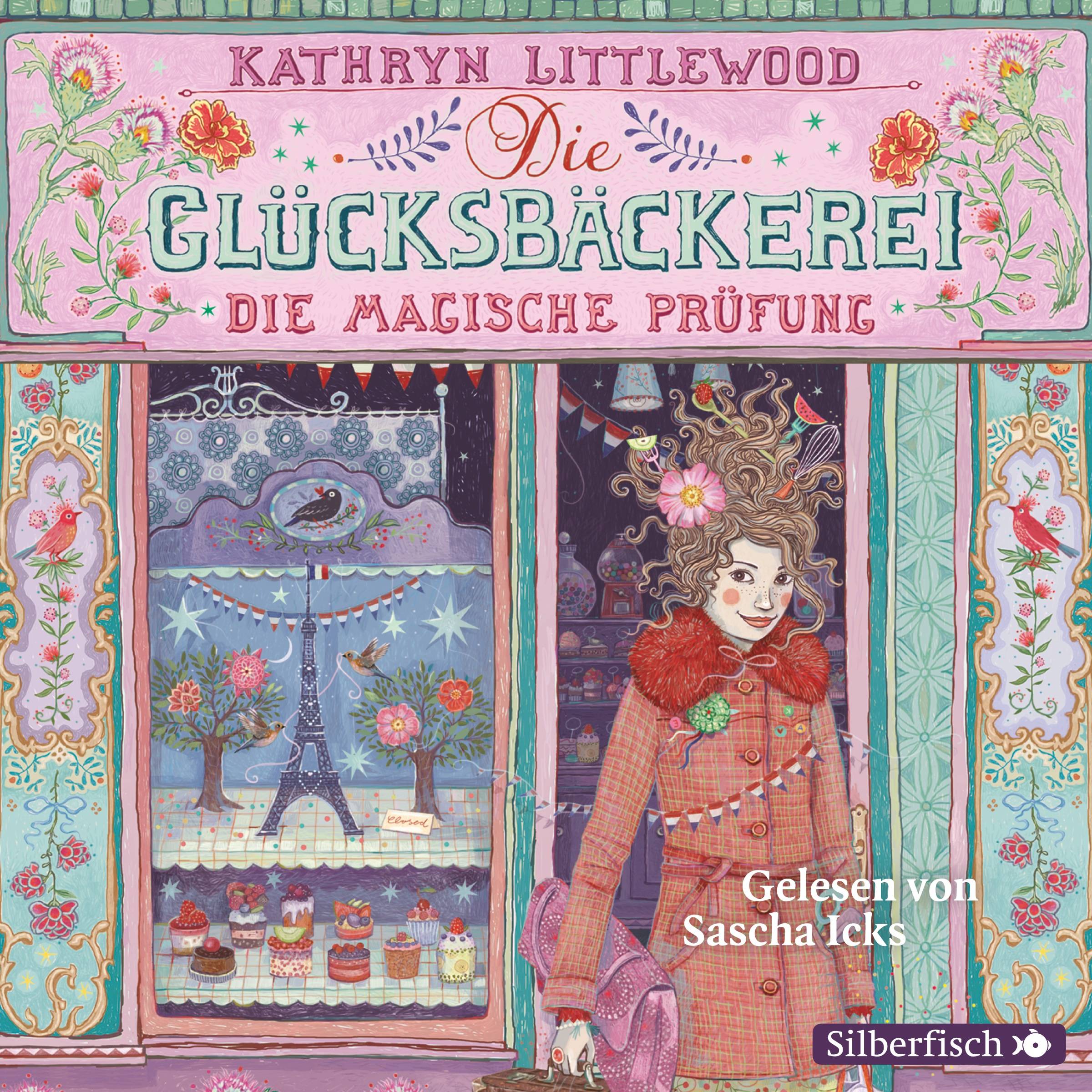 Die Glücksbäckerei - Die magische Prüfung, 3 Audio-CDs Die magische Prüfung, Sprecher: Sascha Icks, Lesung, 3 CDs, Die Glücksbäckerei 2