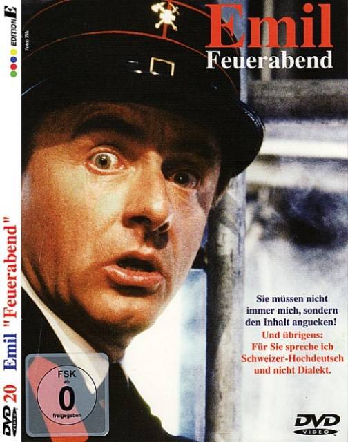 Emil, Feuerabend, 1 DVD DVD auf Schweizer Hochdeutsch. Aufgezeichnet in der 'Komödie' in Berlin, 1985