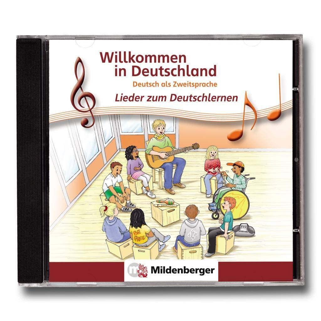 Lieder zum Deutschlernen, 1 Audio-CD, Audio-CD Deutsch als Zweitsprache