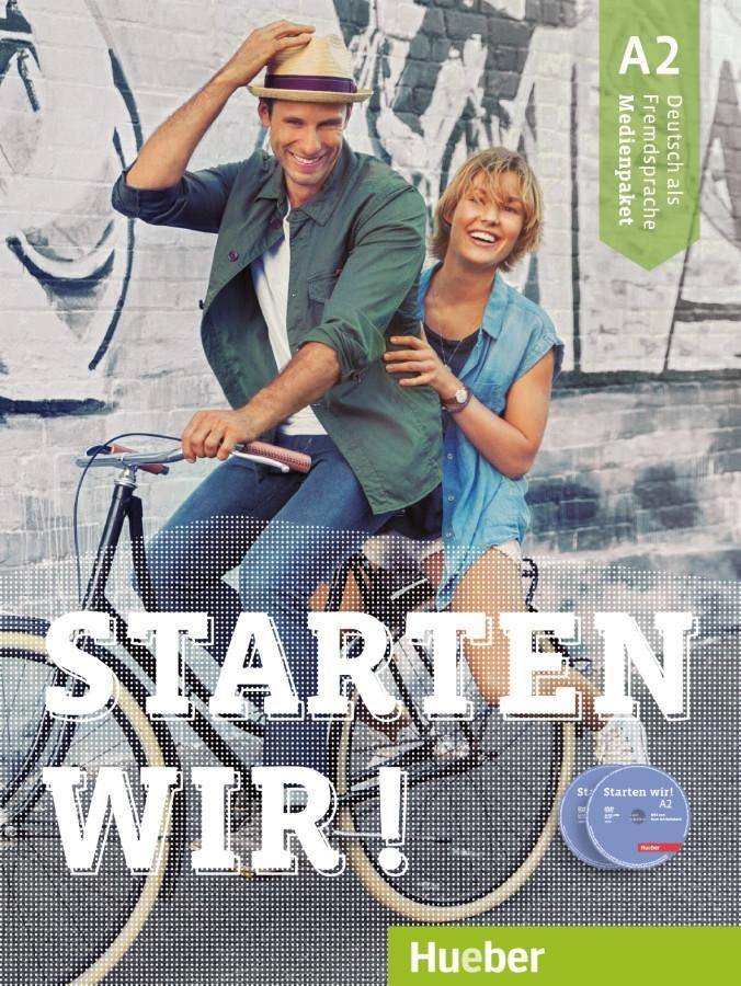 Starten wir! A2 - Medienpaket, 2 Audio-CDs zum Kursbuch + 2 Audio-CDs zum Arbeitsbuch + 1 MP3-CD mit Audiotracks vom Kurs- und vom Arbeitsbuch Deutsch