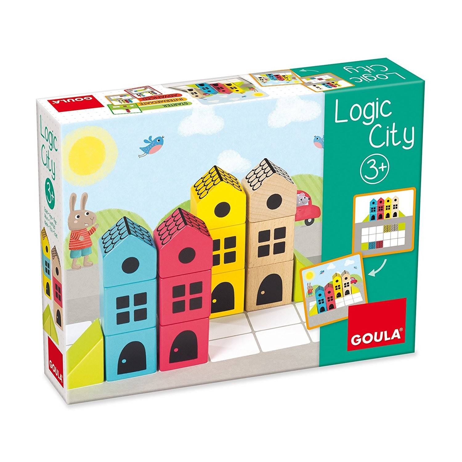 Goula D50200 - Logic City Spiel, Logik-Spiel