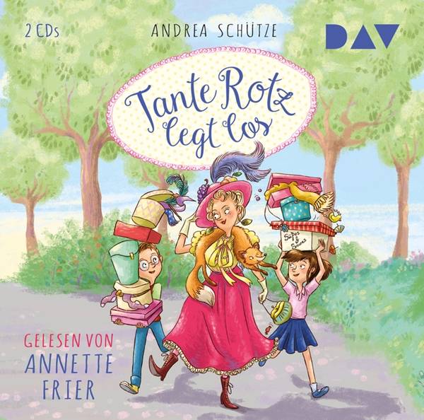 Tante Rotz legt los, 2 Audio-CDs Lesung mit Annette Frier, Lesung. CD Standard Audio Format