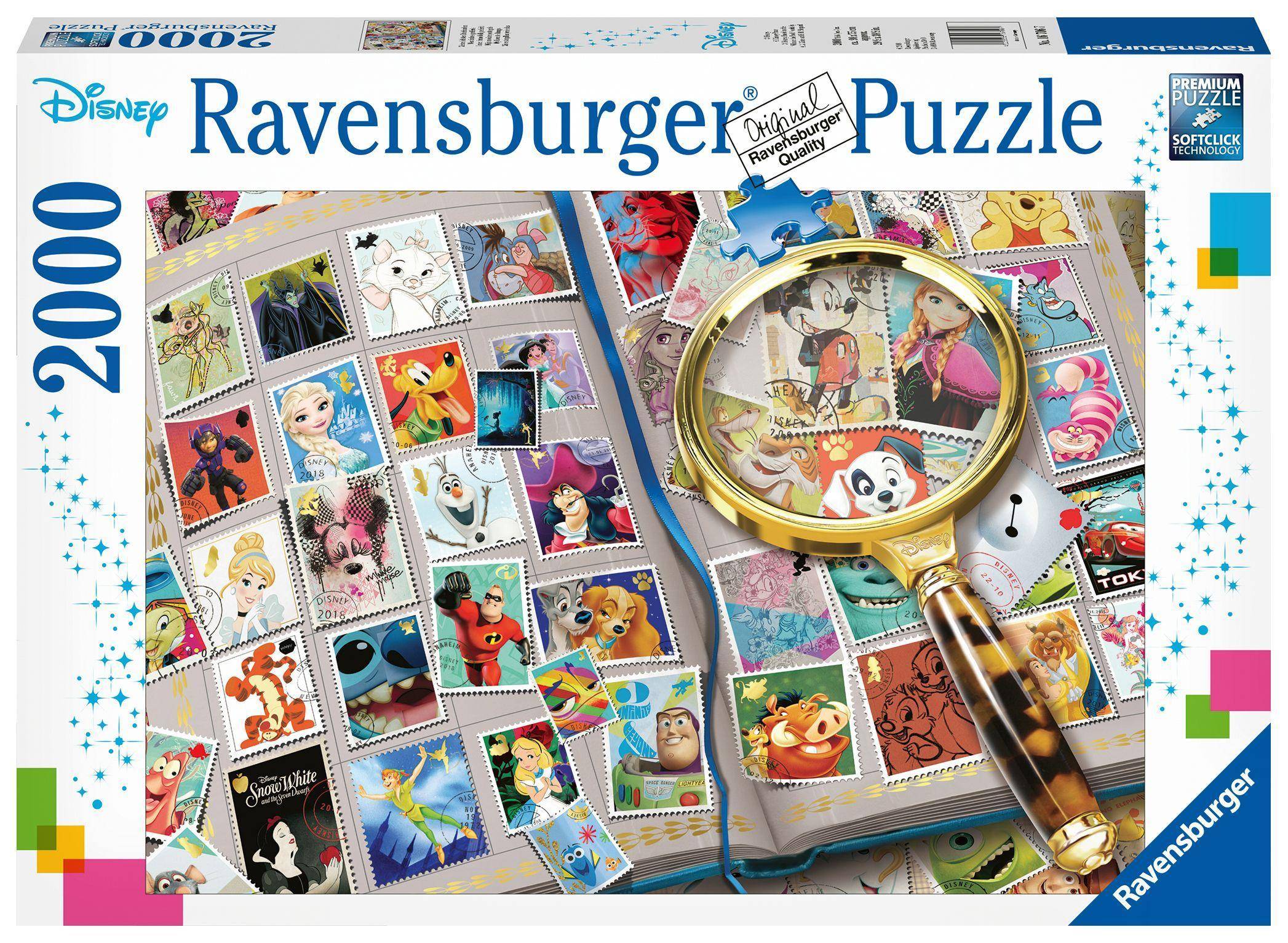 Meine liebsten Briefmarken (Puzzle) Premium Puzzle, 2000 Teile, Maße: 98 x 75 cm, Softclick Technology
