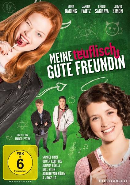Meine teuflisch gute Freundin Regie: Marco Petry, Schauspieler: Emma Bading/Janika Fautz/Emilio Sakraya u a, D 2018, FSK ab 6, Dt, UT: Dt für Hörges