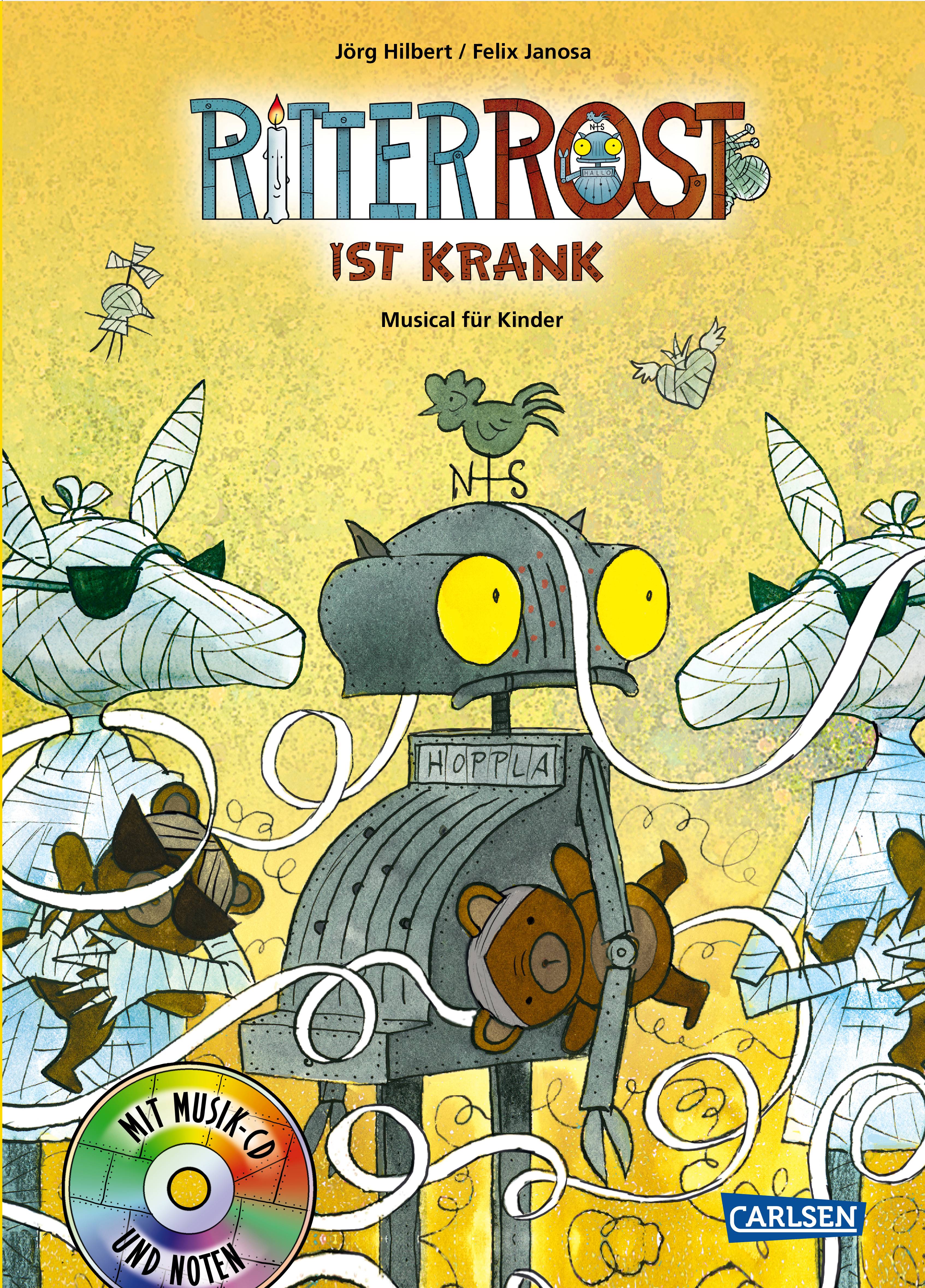 Ritter Rost 10: Ritter Rost ist krank Musical für Kinder mit CD