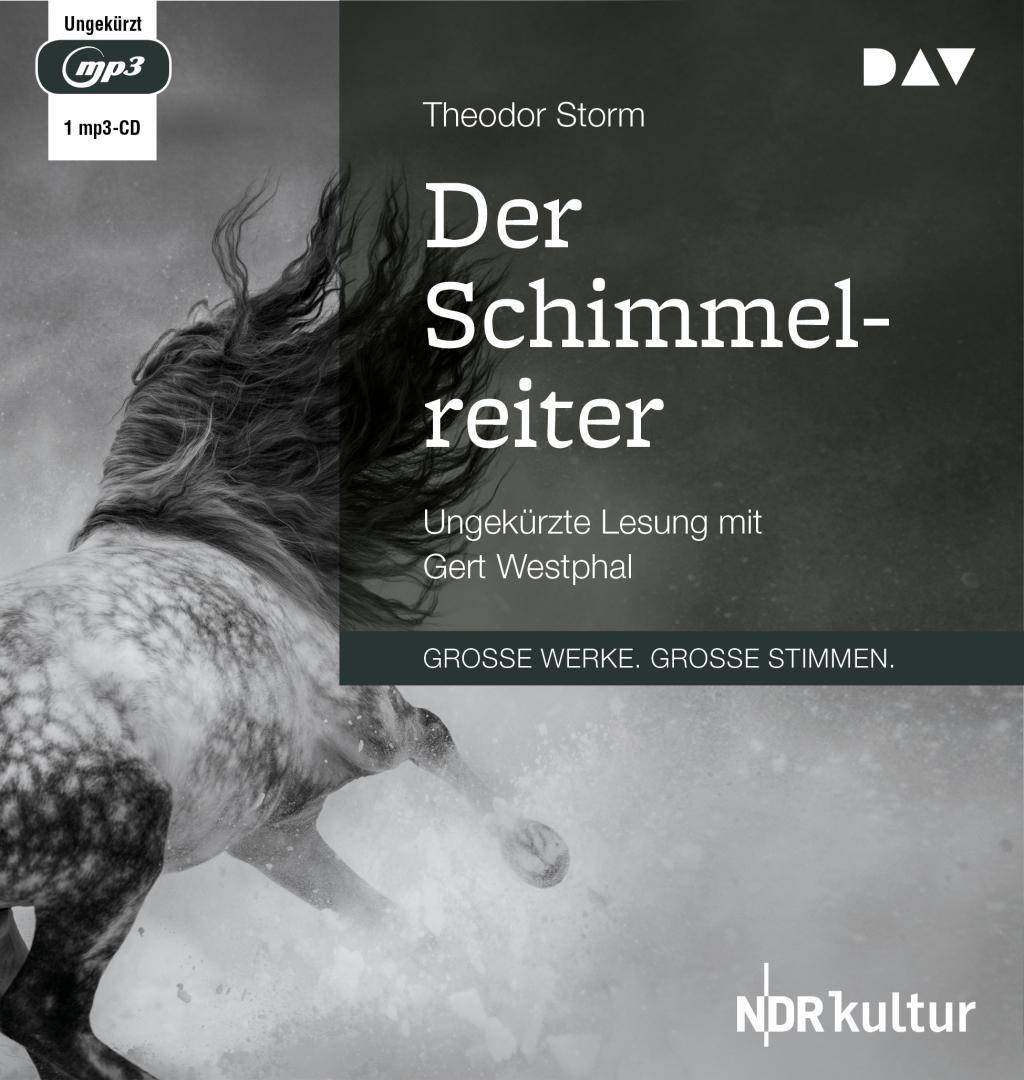 Der Schimmelreiter, 1 Audio-CD, Ungekürzte Lesung mit Gert Westphal (1 mp3-CD), Lesung